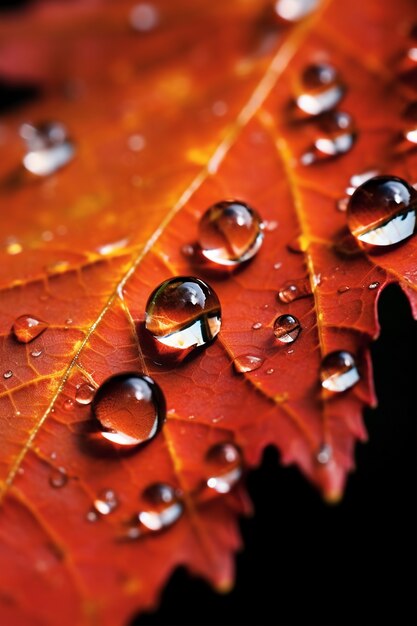 Ai generó hojas de otoño