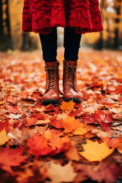 Ai generó hojas de otoño