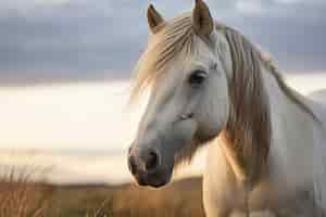 Foto gratuita ai generó una imagen de caballos