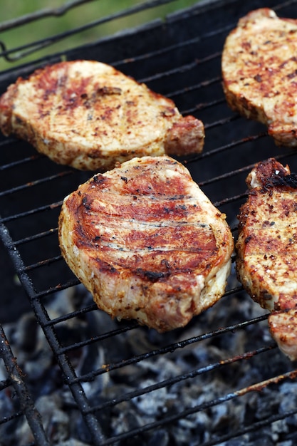 Foto gratuita al aire libre. deliciosa parrillada