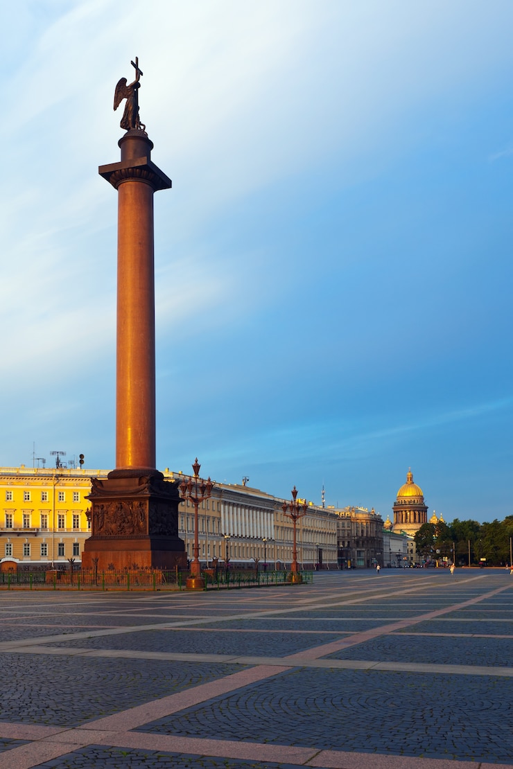 Photo Gratis alexander column in the palace square