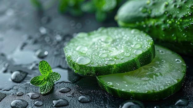 Foto gratuita alimentos crudos con gotas de agua en el estudio