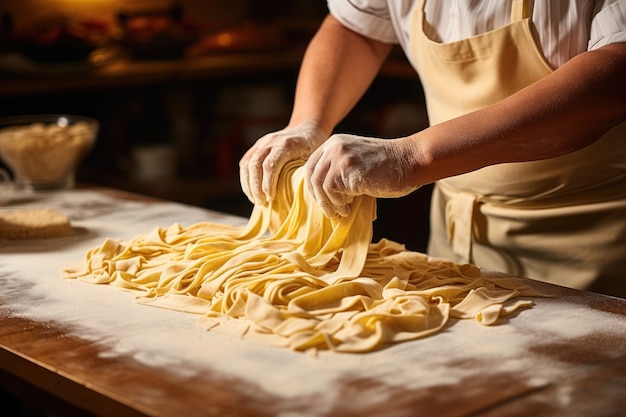 Alimentos para pasta generados por Ai