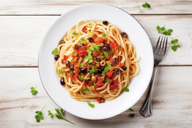 Foto gratuita alimentos para pasta generados por ai