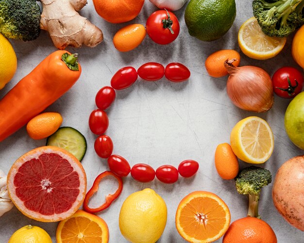 Alimentos saludables para la composición de refuerzo de la inmunidad.