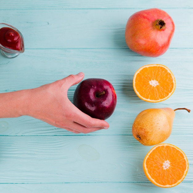 Foto gratuita alimentos saludables