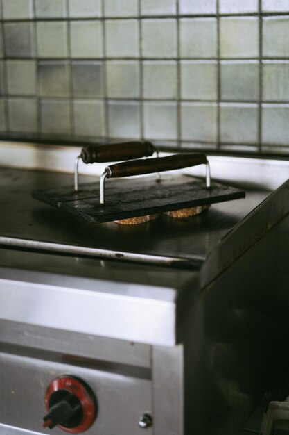 Foto gratuita ambiente en la cocina del café proceso