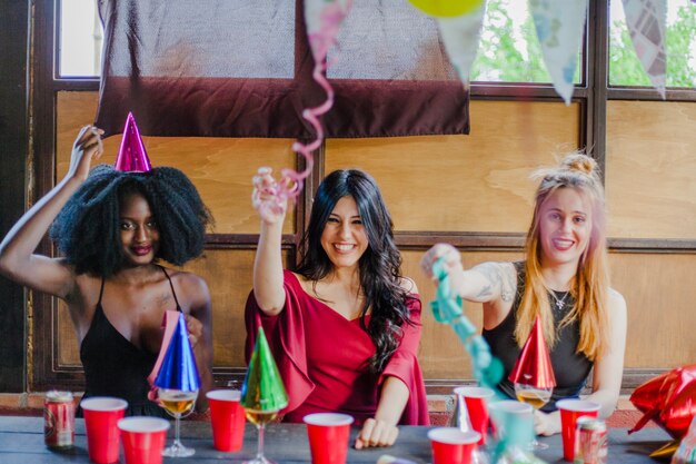 Amigas de fiesta loca