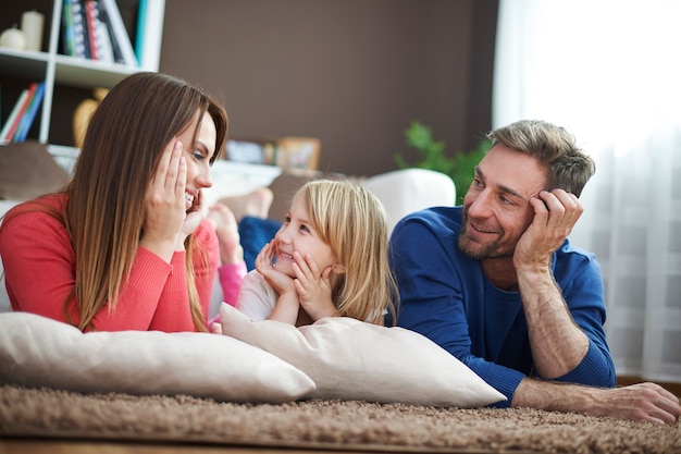 El amor más fuerte es el amor de los padres.