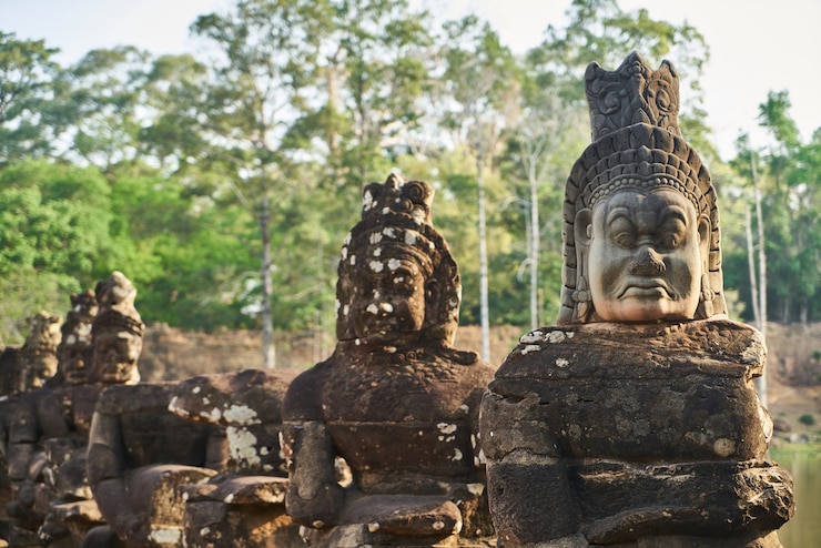 Photo Gratis angkor wat temple