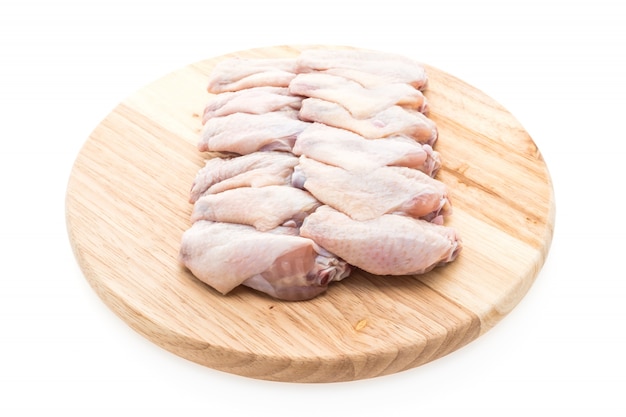 animales preparar pollo cortado ala