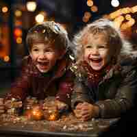 Foto gratuita antecedentes de la celebración de la feliz navidad