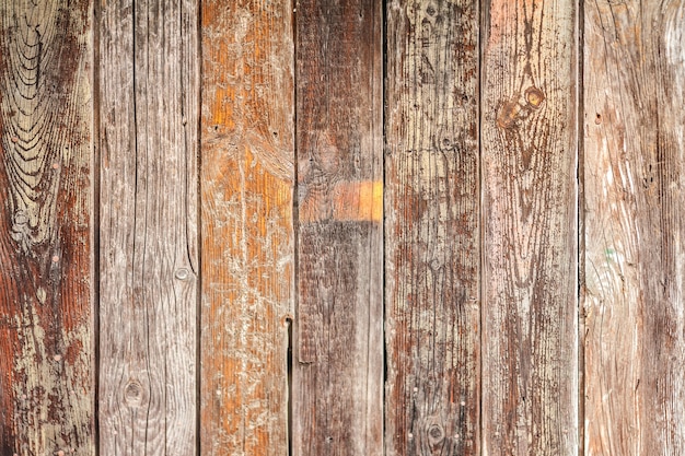 Antiguo fondo de tablones de madera rústica