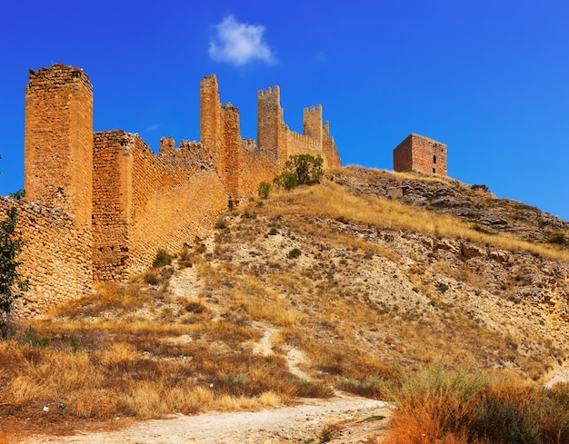 Foto gratuita antiguo muro de fortaleza