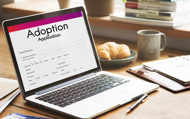 Aplicación de adopción Concepto de apoyo a la tutela familiar