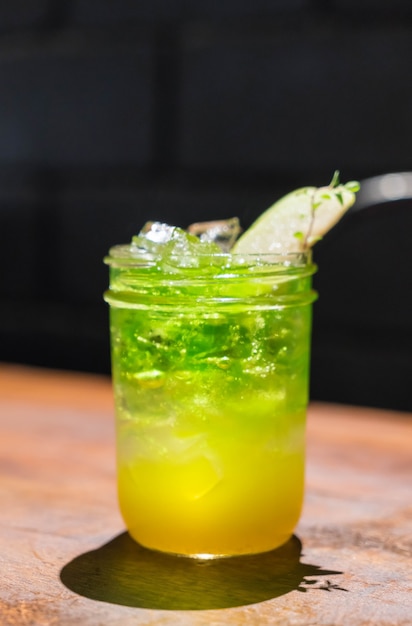 Apple melon soda