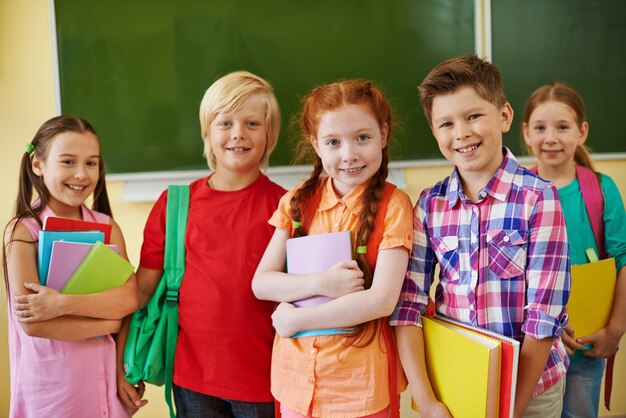 aprendiendo en el colegio