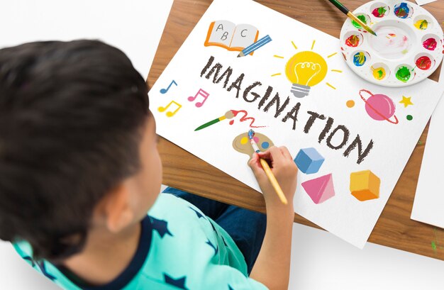 Aprendizaje Divertido Educación Infantil Imaginación