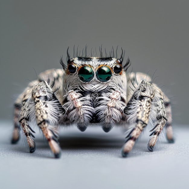 Foto gratuita araña en el entorno del estudio