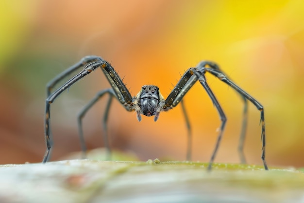 Foto gratuita araña realista en la naturaleza