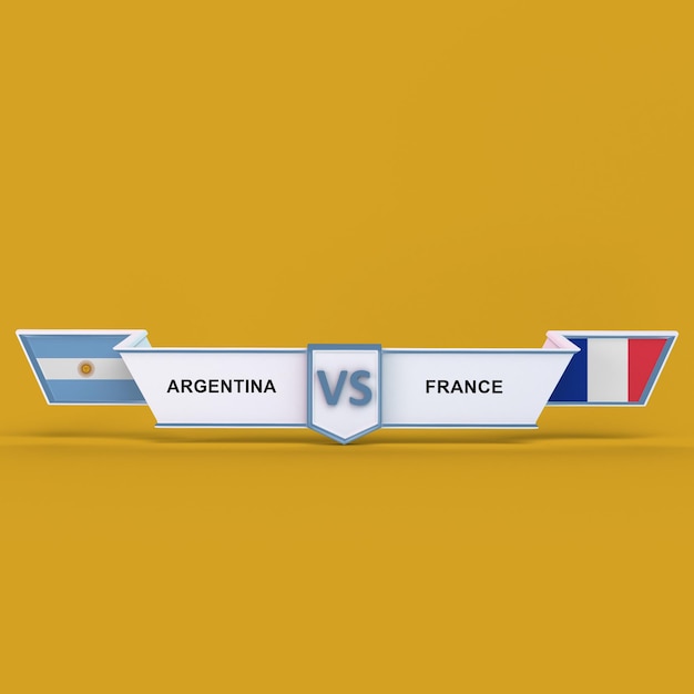 Foto gratuita argentina vs francia