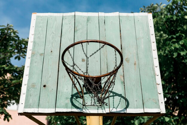 Aro de baloncesto de baja visión