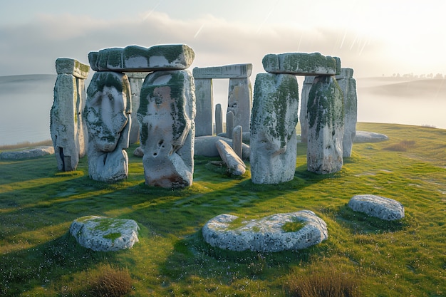 Foto gratuita arquitectura de un monumento antiguo para la celebración del día del patrimonio mundial