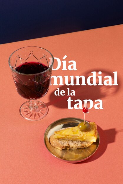 Arreglo del día mundial de las tapas