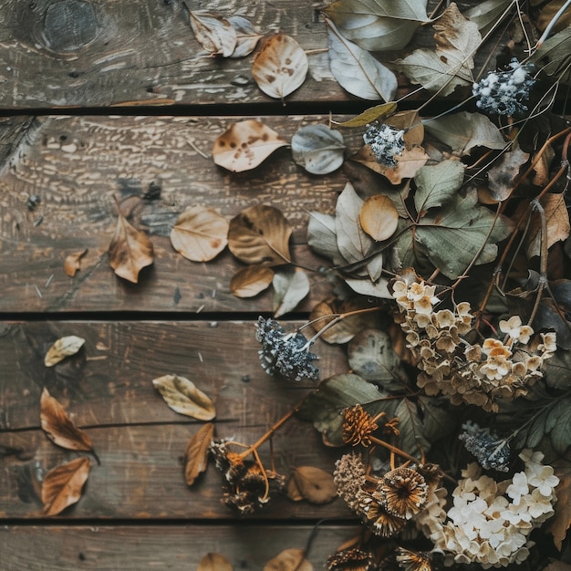 Foto gratuita arreglo de ensueño con flores secas decorativas