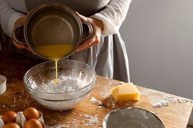 Arreglo para hacer pan de queso delicioso