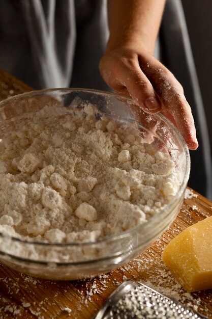 Arreglo para hacer pan de queso delicioso