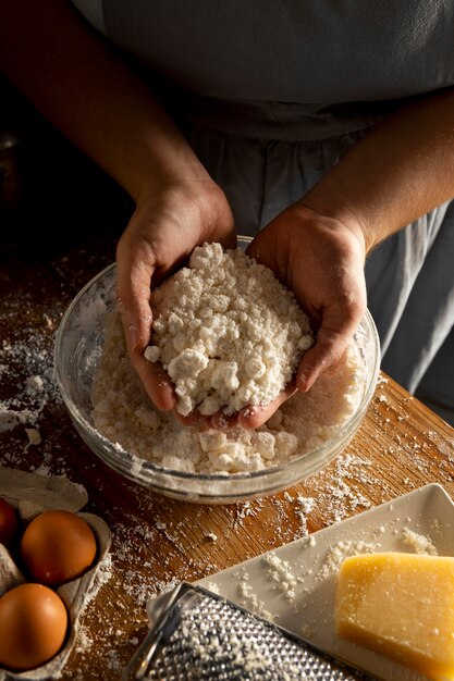 Arreglo para hacer pan de queso delicioso