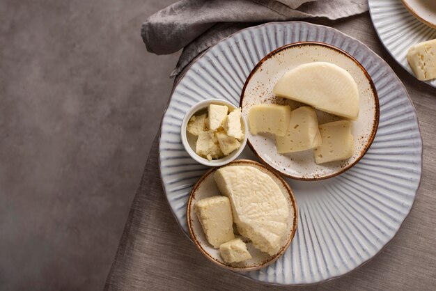 Arreglo tradicional de queso paneer