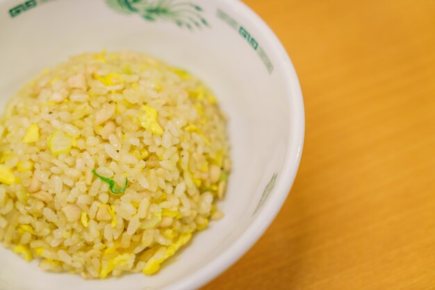 arroz fuego estilo japonés