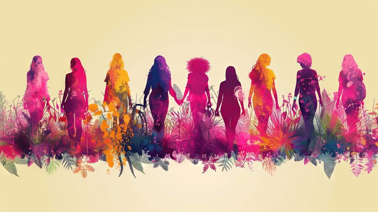 Foto gratuito arte digital: 8 millones de mujeres en huelga