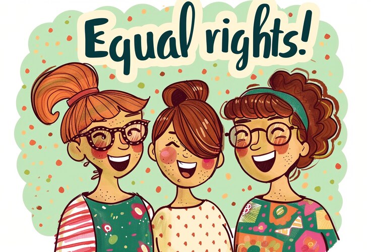 Foto gratuito arte digital para la celebración del día internacional de la mujer y los derechos de la mujer