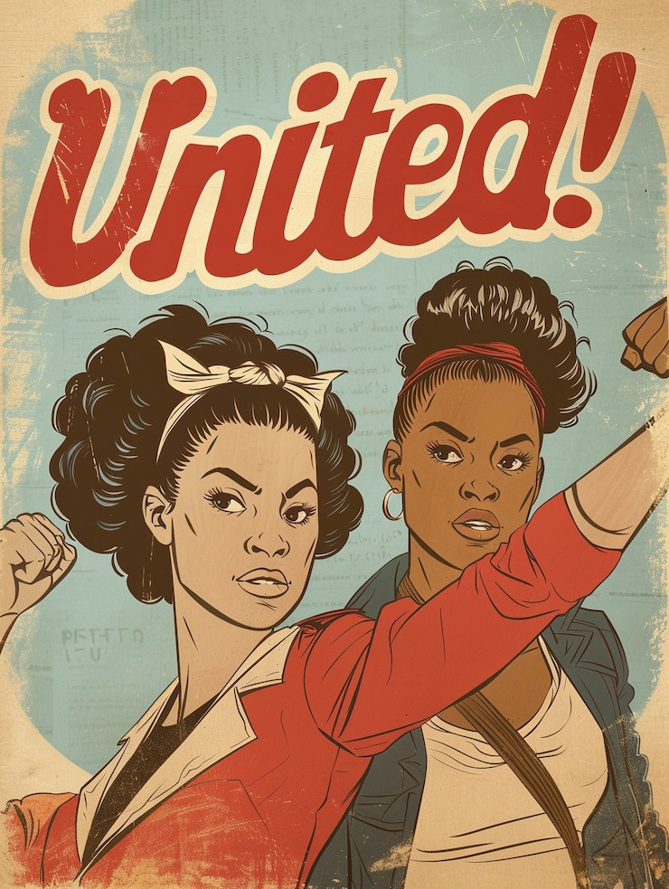 Foto gratuito arte digital para la celebración del día internacional de la mujer y los derechos de la mujer