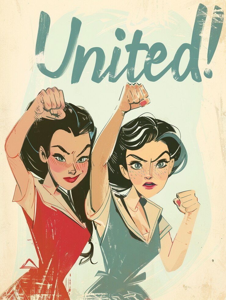 Foto gratuito arte digital para la celebración del día internacional de la mujer y los derechos de la mujer