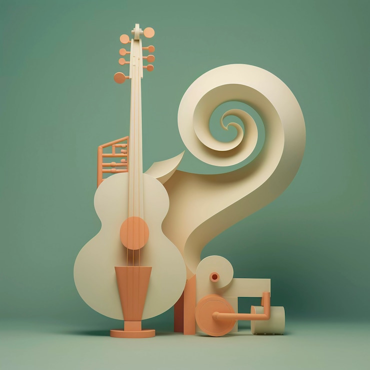 Foto gratuito arte digital para música y sonido