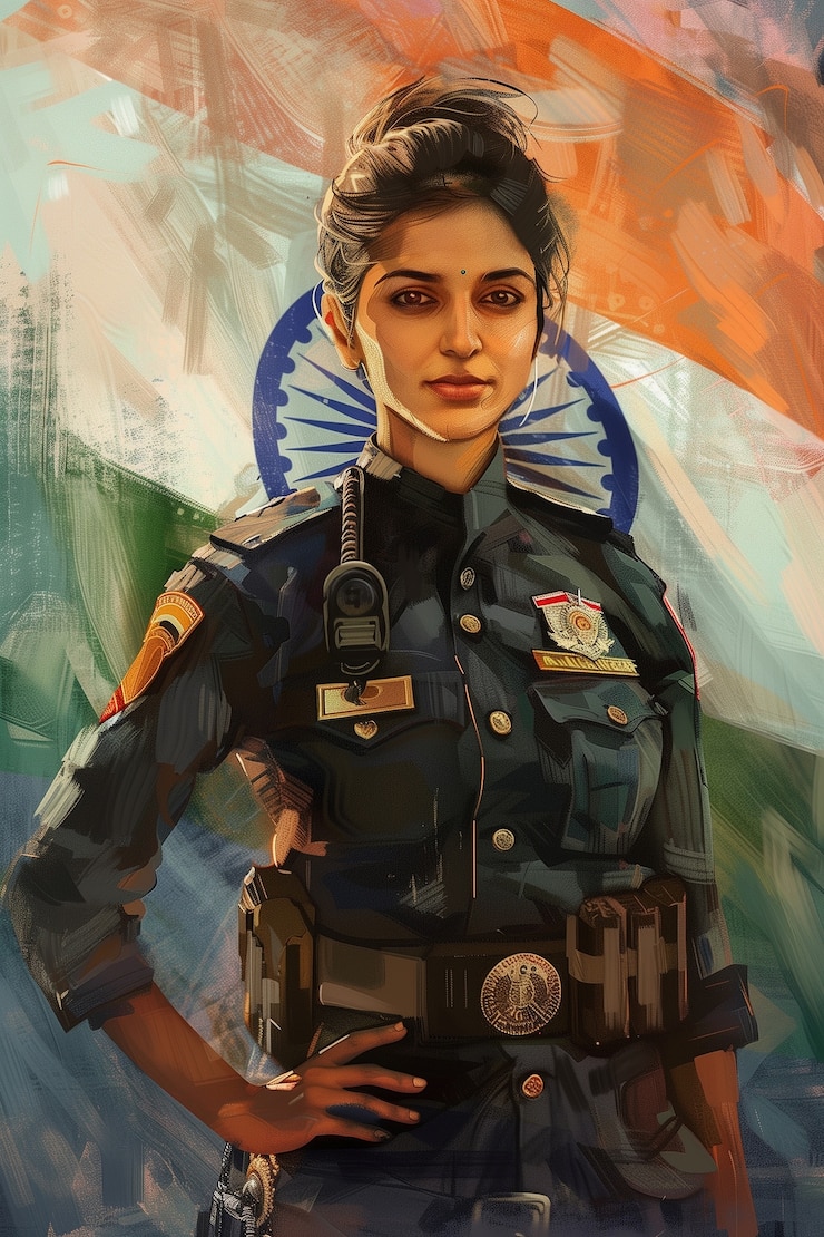 Foto gratuito arte digital que representa el día de la independencia de la india