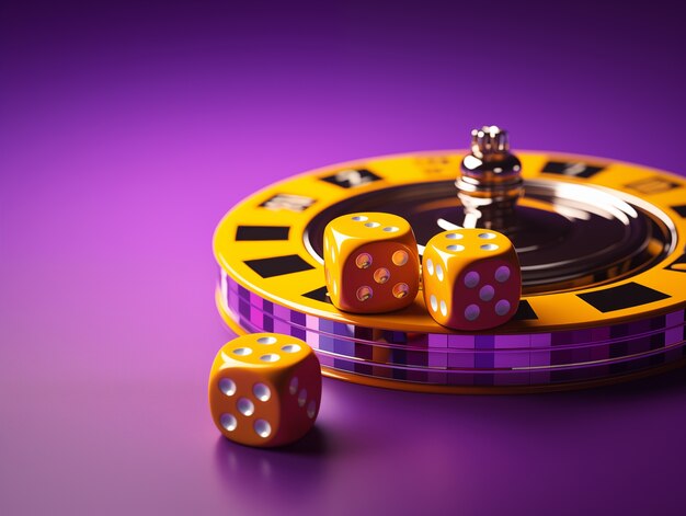Artículo de casino tridimensional