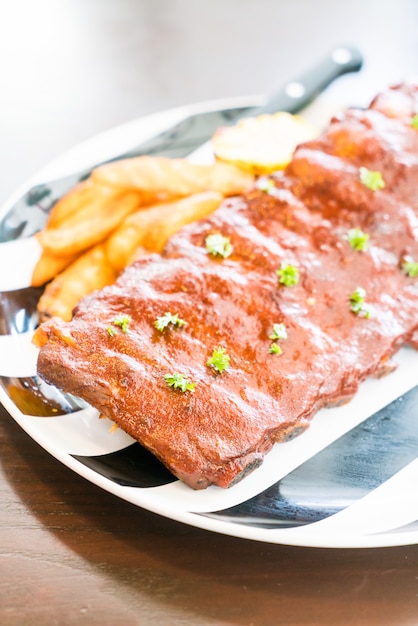 Asado De Barbacoa De Cerdo Con Salsa Dulce