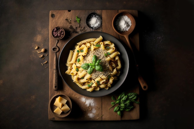 Foto gratuita auténtica pasta italiana