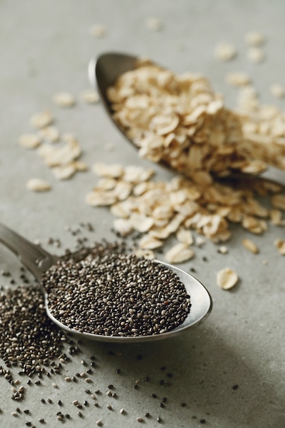 Foto gratuita avena saludable para el desayuno