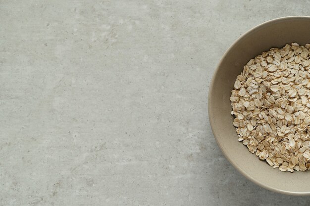 Avena saludable para el desayuno