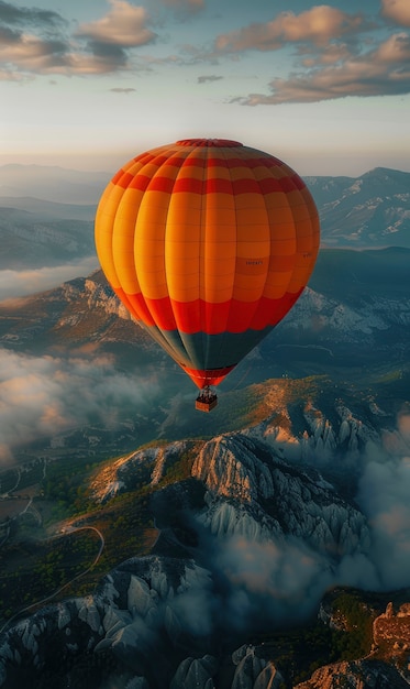 Aventura en globo aerostático