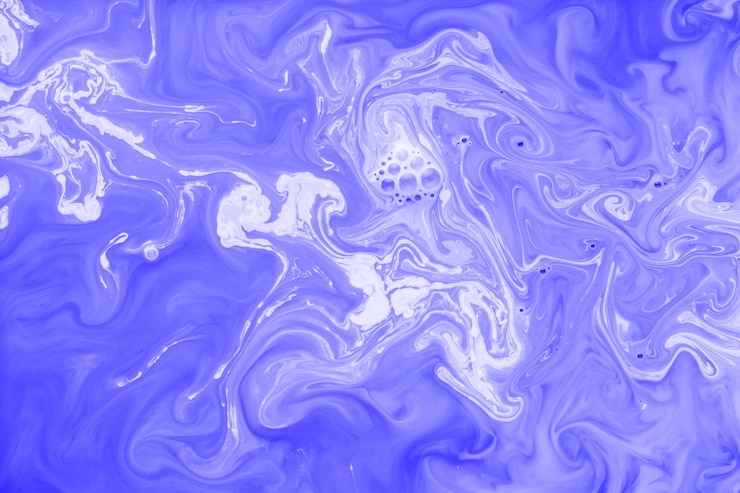 Foto gratuito azul; telón de fondo de mármol líquido púrpura y blanco