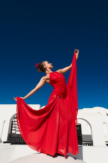 Bailarina de flamenco