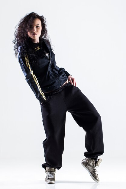 Bailarina de hip-hop