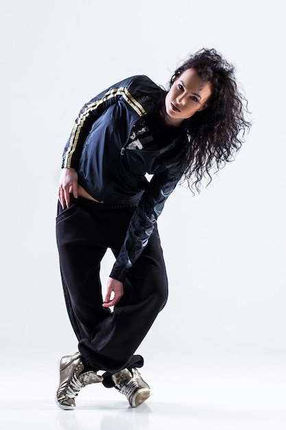 Foto gratuita bailarina de hip-hop